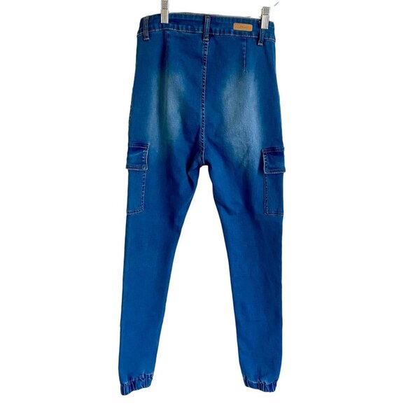 Vince Blue Co Size 5 Stretchy Jeans with Side Pockets NEW - Picture 2 of 9